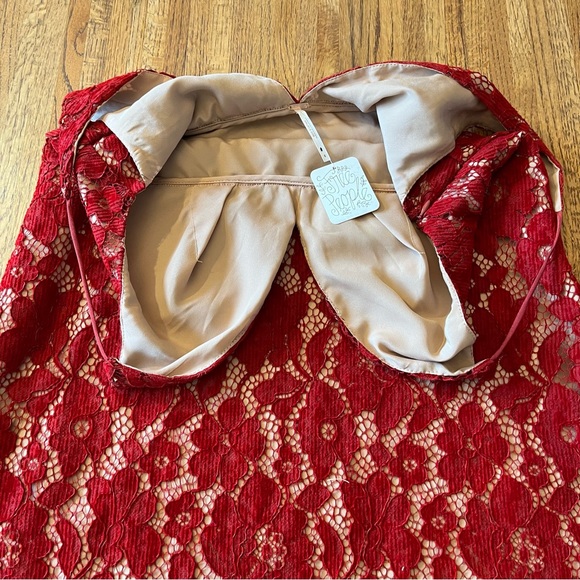 New Free People Dangerous Love Mini Dress size 6 MSRP: $108 - Picture 8 of 15